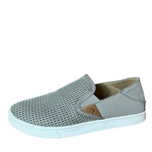 Olukai Womens Pehuea Casual Mesh Slip ON Hawaiian Shoes Sz W8 Breathable Travel